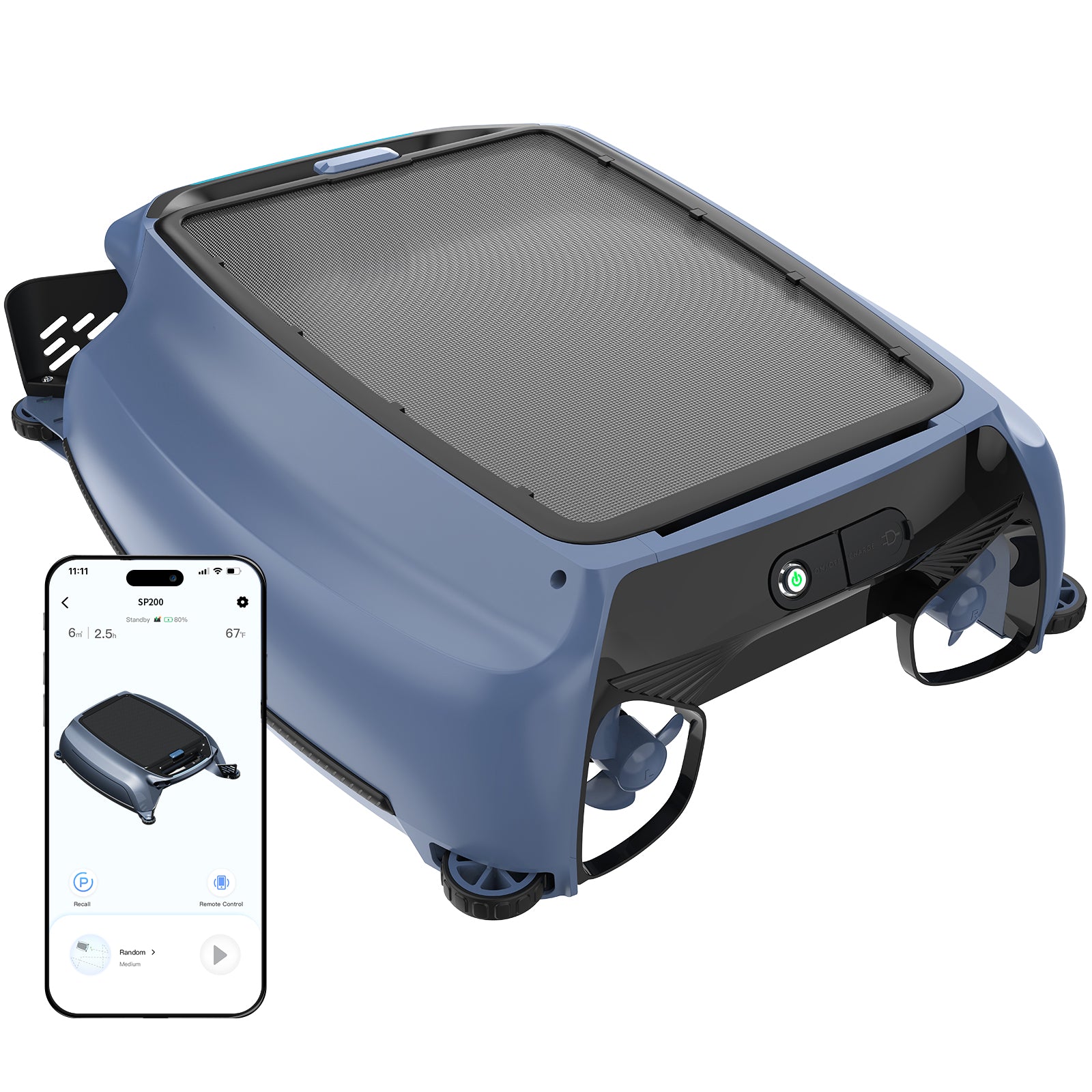 AIRROBO SP200 Solarbetriebener automatischer Roboter-Pooloberflächenreiniger