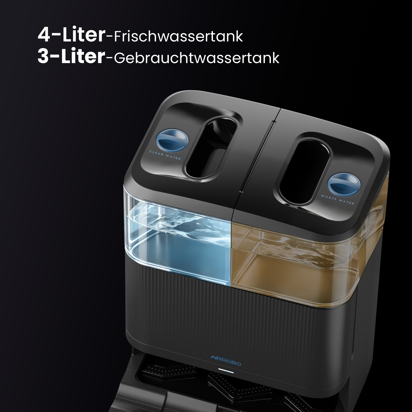 AIRROBO M2 Reinigungsstation mit automatischer Staubentleerung und Wassertanks