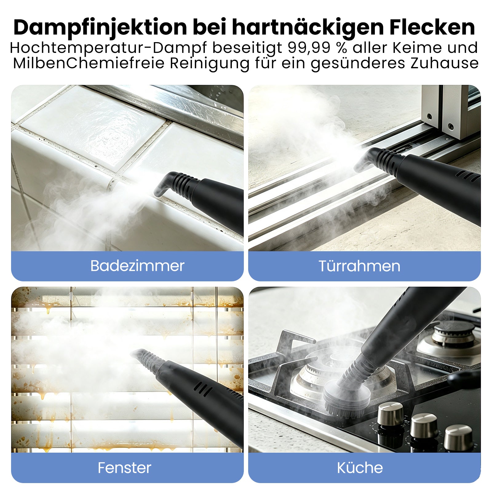 AIRROBO CP100 All-in-One Fleckenreiniger mit Dampfdesinfektion